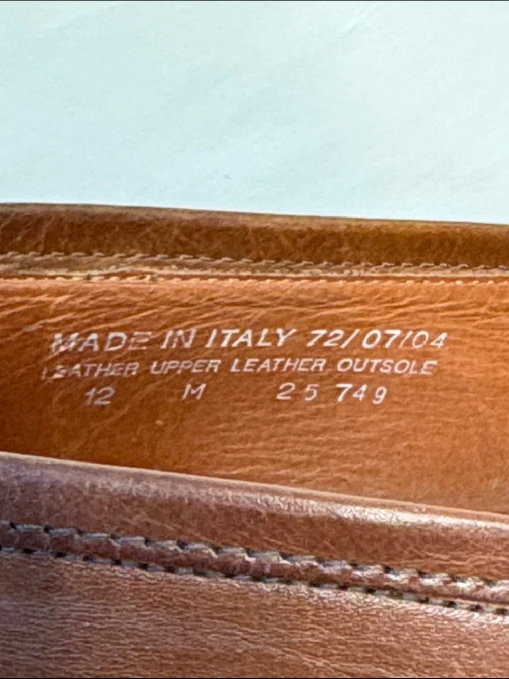 Bostonian Men's Chestnut Brown Leather Tassel Classic Slip On Italian Loafers 12